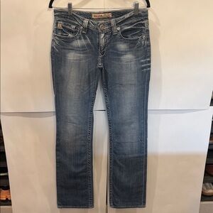 Big Star Women's Classic Straight Leg Blue Jeans